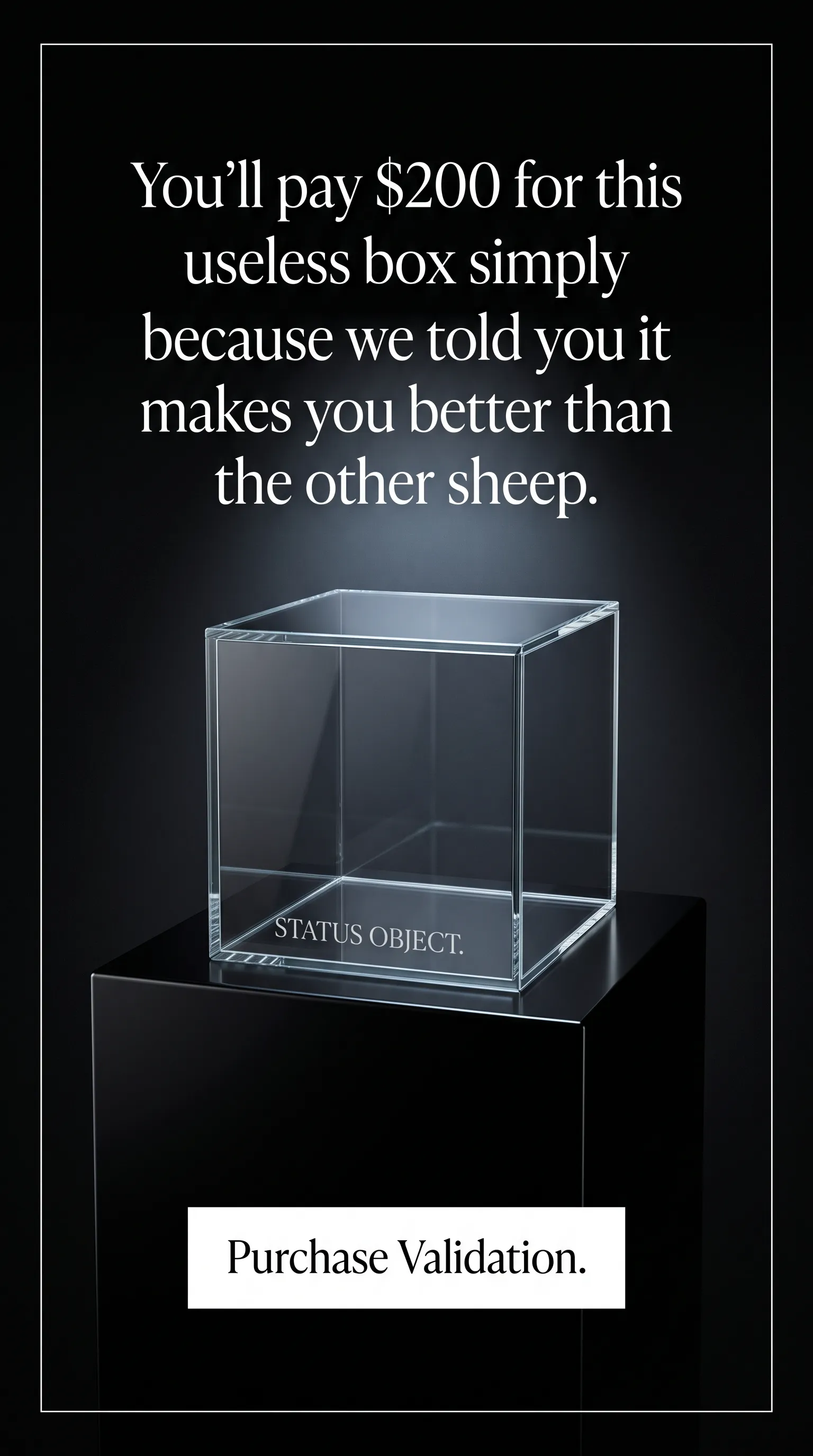 Fake ad